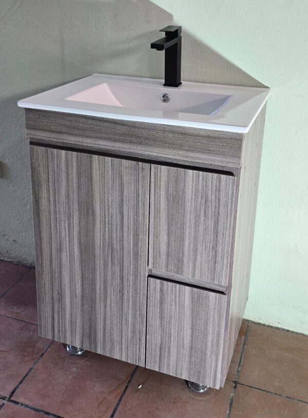 MUEBLE Y LAVAMANOS COLOR HUMO