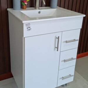 MUEBLE DE BAÑO| 85CM X 62CM | COLOR BLANCO