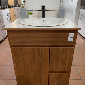 MUEBLE DE BAÑO CON FORMICA COLOR PIGNETTO