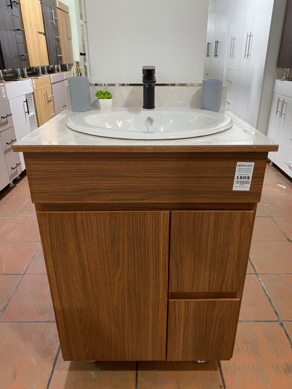 MUEBLE DE BAÑO CON FORMICA COLOR PIGNETTO