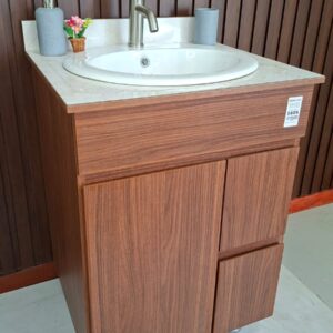 MUEBLE DE BAÑO CON FORMICA COLOR PIGNETTO