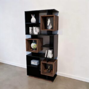 ESTANTE / INTERCALADO / COLOR NEGRO CON RISTRETTO