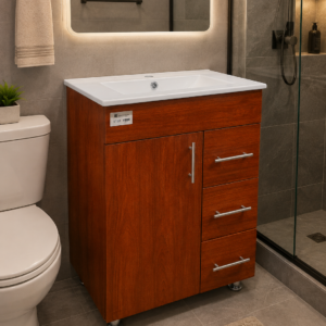 MUEBLE Y LAVAMANOS / 3 CAJONES / COLOR SAPELLY